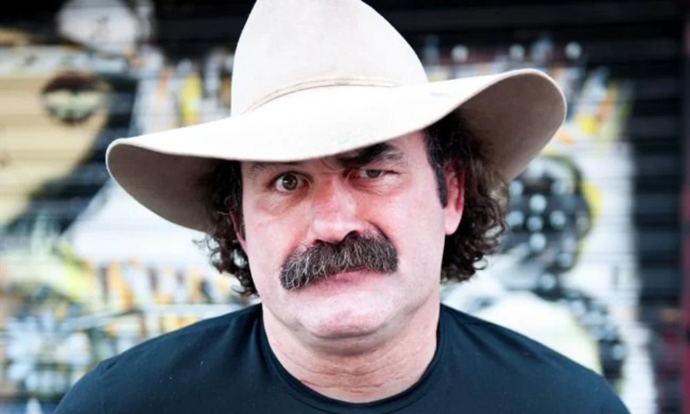 A man with a large mustache