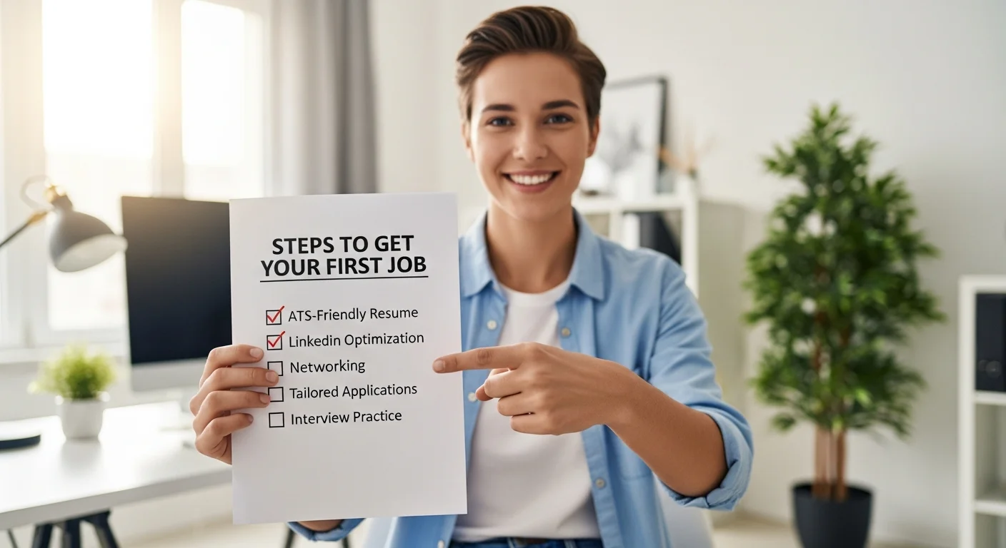 steps to get first job for recent graduates 2025