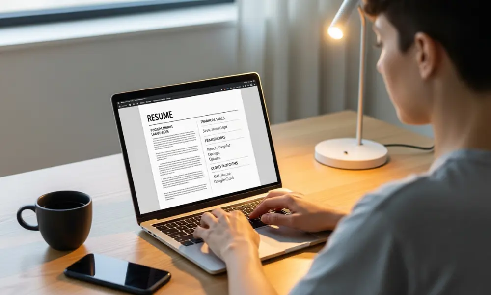 Highlight Technical Skills and Tools: Tech Resume Writing Tips