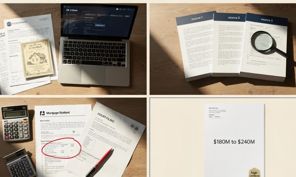 How net worth is calculated at MarianoIduba: four-stage methodology