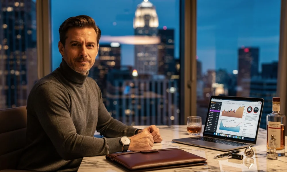 Celebrity equity deals and brand ownership in penthouse office - Mariano Iduba