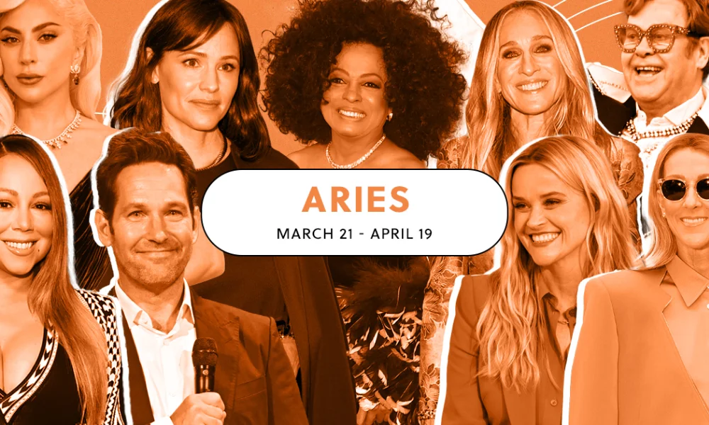 Aries Celebrities (March 21 to April 19)