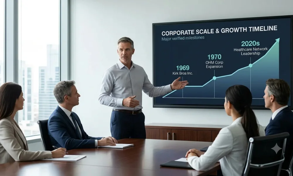 Robert W. Kirk Company, Business Career, and Professional Associations
