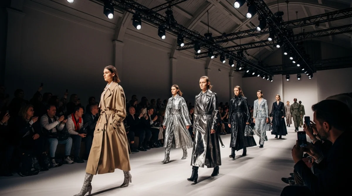 London Fashion Week 2025 runway scene