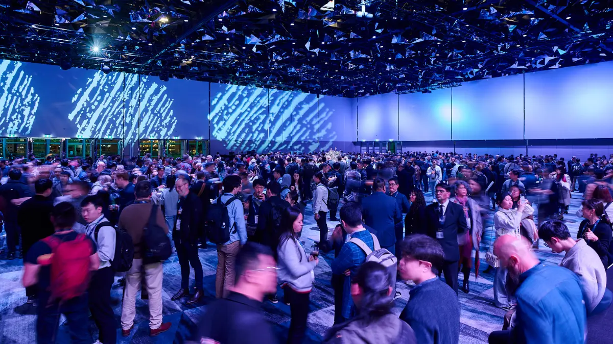 Networking at industry events