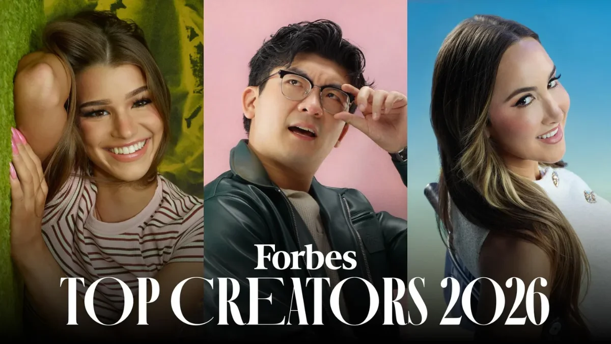 Forbes Top Creators 2026: Full 1–50 List and Earnings