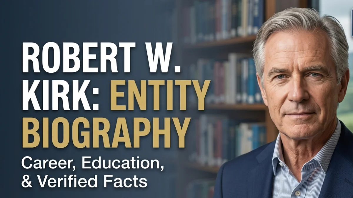 Robert W. Kirk Biography (2026): Career, Education, Achievements and Facts